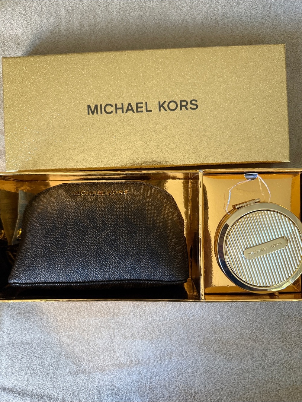 Michael Kors Brown Gift set